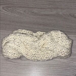 Cozy Cream Knit Headband